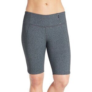 CALIA™ by Carrie Underwood Essential Heather Bike Shorts Dark Heather Grey NWT